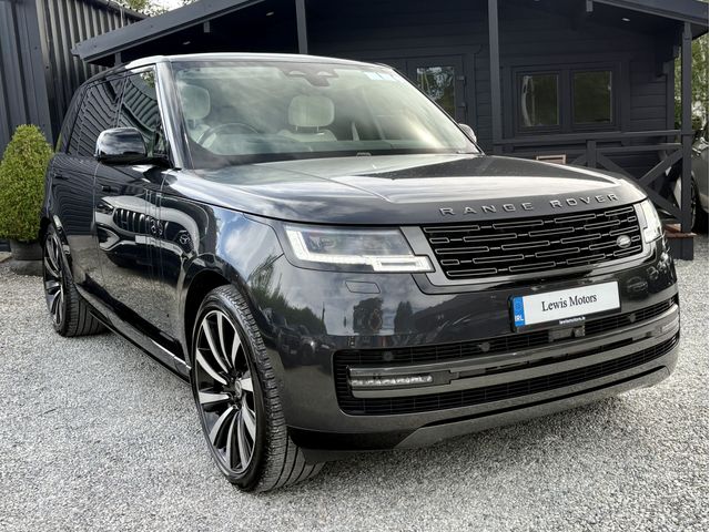 Image for 2024 Land Rover Range Rover P460E AUTOBIOGRAPHY LWB, HUGE SPEC, PERLINO INTERIOR, TILT AND SLIDE PAN ROOF, MERIDIAN SIGNATURE SOUND SYSTEM, MASSAGE SEATS, HEATED/ COOLED SEATS, ELECTRIC SIDE STEPS