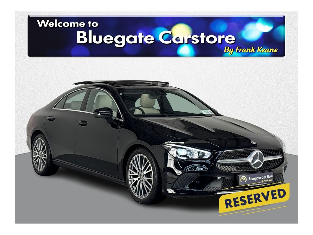 Image for 2022 Mercedes-Benz CLA Class 180 D COUPE AUTO**SUNROOF**KEYLESS START**CREAM LEATHER INTERIOR**FRONT HEATED SEATS**REVERSE CAMERA**PARKING SENSORS**TOUCH SCREEN MEDIA DISPLAY**APPLE CARPLAY/ANDROID AUTO**FINANCE ARRANGED**