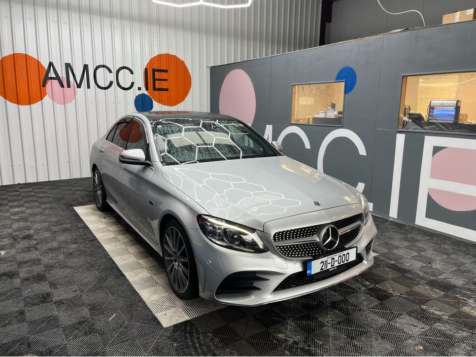 Image for 2021 Mercedes-Benz C Class €36950 2021 MERCEDES-BENZ C350E AVANTGARDE AMG LINE 2.0 AUTOMATIC / CRUISE CONTROL / 360° CAMERA / ELECTRIC MEMORY & HEATED SEATS / AMBIENT LIGHTS / PADDLE SHIFTERS / PANORAMIC SUNROOF