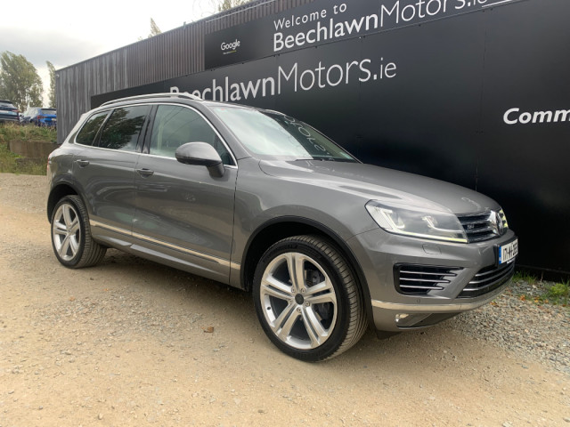 Image for 2017 Volkswagen Touareg 3.0 TDI 262BHP R LINE 5 SEATER COMMERCIAL // 09/26 CVRT // GREAT CONDITION // DOCUMENTED SERVICE HISTORY // LEATHER, ELECTRIC TAILGATE AND SAT NAV // 