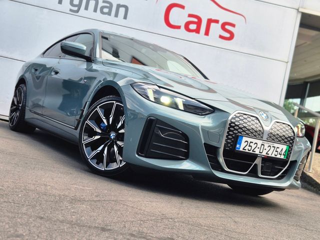 Image for 2025 BMW i4 M Sport eDrive 35 (335bhp) Upgraded 20'' Alloys, Black Leather, CarPlay, Camera - First Reg in December 2025 - Trade in Price €47, 999