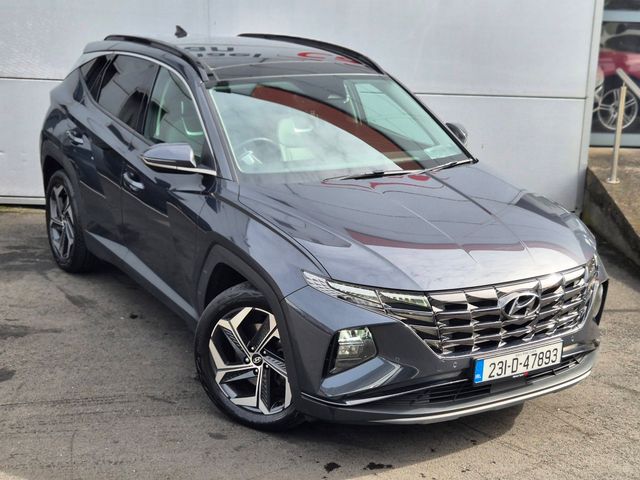 Image for 2023 Hyundai Tucson Ultimate S - 1.6 PHEV Auto (261bhp) Opening Panoramic Sunroof, Grey Leather, 19” Diamond Cut Alloys - First Reg in February 2023 - Trade in Price €34, 888.