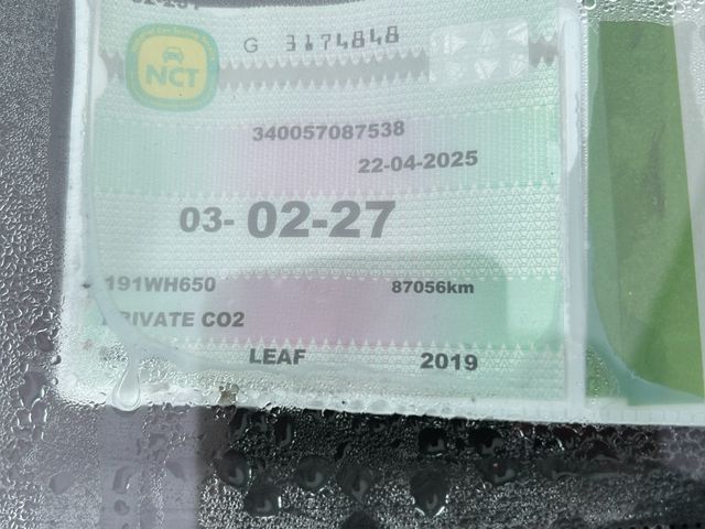 Image for 2019 Nissan Leaf 40k EV SV Cold PK 40KW 18 4DR AU
