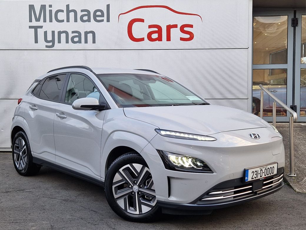 Image for 2023 Hyundai Kona Premium 64kWh Auto (Range 450km) Wireless Phone Charger + Heated Front Seats - First Registered January 2023 - Trade in Price €21, 888