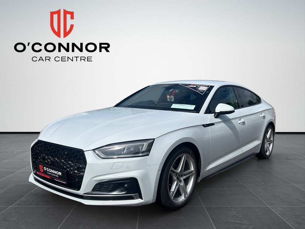 Image for 2017 Audi A5 Clean in white, quick when it counts. this A5 does both