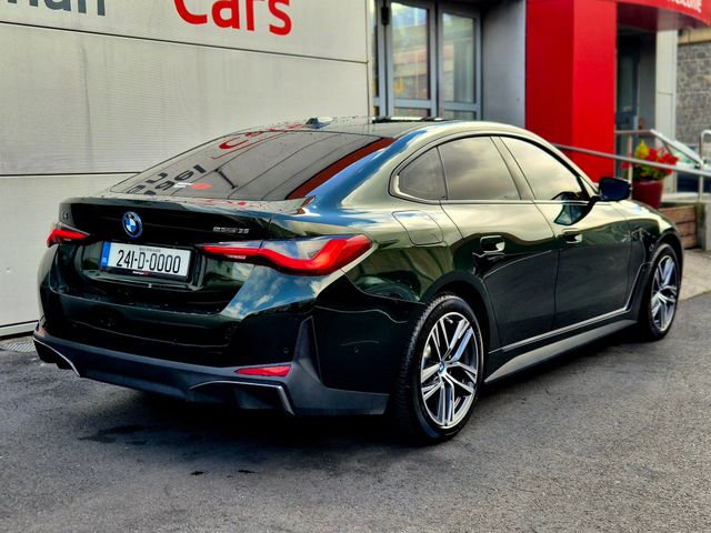 Image for 2024 BMW i4 Sport eDrive35 (285bhp) Tech Pack, 18'' Alloys, Privacy Glass, CarPlay/Android Auto - First Registered in March 2024 - Trade in Price €38, 999