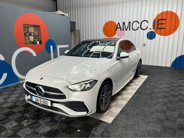 Image for 2024 Mercedes-Benz C Class €51950 2024 MERCEDES-BENZ C350E SP 2.0 AUTOMATIC / CRUISE CONTROL / ELECRIC MEMORY & HEATED SEATS / 360° CAMERA / PADDLE SHIFTERS / AMBIENT LIGHTS / APPLE CARPLAY / PANORAMIC SUNROOF