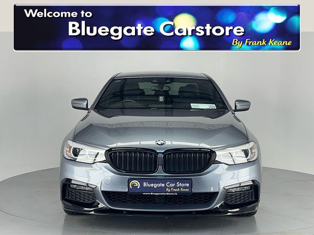 Image for 2018 BMW 5 Series E G30 M SPORT 4DR AUTO** 20"ALLOYS**PERFORMANCE KIT**DIGITAL DASH**MULTIFUNCTIONAL STEERING WHEEL**BLACK LEATHER INTERIOR**FRONT HEATED ELECTRIC SEATS**DRIVE MODES**DUAL CLIMATE CONTROL**