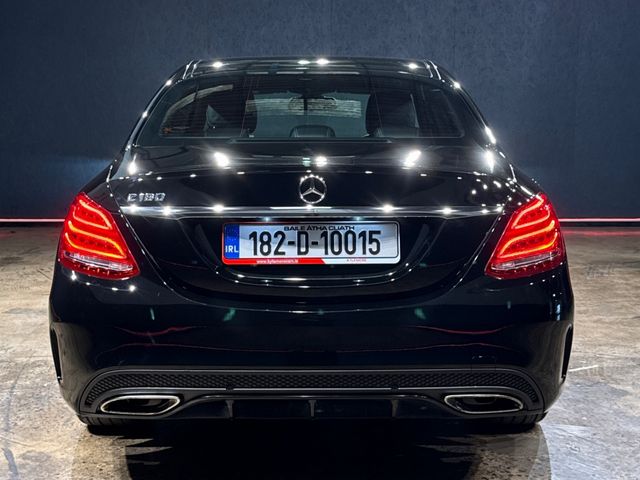 Image for 2018 Mercedes-Benz C Class AUTOMATIC 1.6 - REVERSE CAMERA - CRUISE CONTROL - FULL BLACK LEATHER HEATED SEATS - AMG ALLOY WHEELS