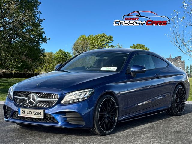 Image for 2021 Mercedes-Benz C 220 AMG-LINE SPORT EDTION COUPE *BLACK EDT STYLING* // PREMIUM SPEC // UPGRADED ALLOYS // BRILLIANT BLUE //