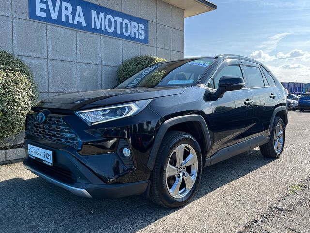 Image for 2021 Toyota Rav4 G HYBRID AUTOMATIC HYBRID 2.5 PETROL //HIGH SPEC//FULL LEATHER HEATED SEATS//360 PARKING CAMERAS//KEYLESS ENTRY//ADAPTIVE CRUISE CONTROL//HEATED STEERING WHEEL// 
