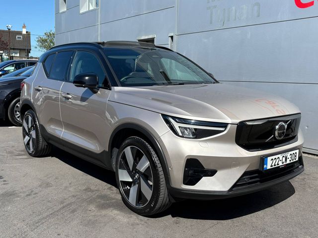 Image for 2022 Volvo XC40 Recharge Ultimate, 20" Alloys, Electric & Heated Seats, 360 Camera, Electric Tailgate - First Registered July 2022 - Trade in Price €25, 999