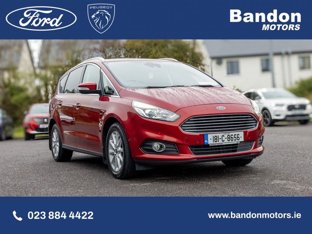 Image for 2018 Ford S-Max 2018 Ford S-Max Red 2.0 TDCi 150PS Zetec