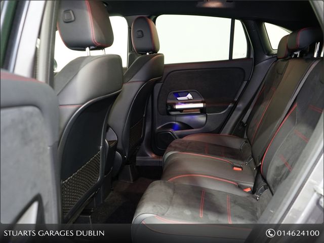 Image for 2025 Mercedes-Benz GLA Class GLA 250e AMG LINE EXECUTIVE: FINISHED IN MOUNTAIN GREY METALLIC BLACK WITH BLACK ARTICO LEATHER INTERIOR AND SUEDE INTERIOR, KEYLESS ENTRY, POWERED BOOT