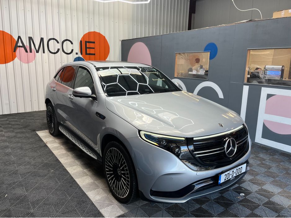 Image for 2020 Mercedes-Benz EQC €31950 2020 MERCEDES-BENZ EQC400 4MATIC AMG LINE AUTOMATIC / CRUISE CONTROL / 360° CAMERA / ELECTRIC MEMORY & HEATED SEATS / PADDLE SHIFTERS / AMBIENT LIGHTS / PANORAMIC SUNROOF AND MORE