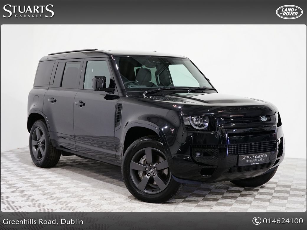 Image for 2025 Land Rover Defender X-DYNAMIC HSE DEFENDER 110 PHEV: FINSIHED IN SANTORINI BLACK METALLIC, WITH EBONY INTERIOR. AVAILABLE FOR IMMEDIATE DELIVERY