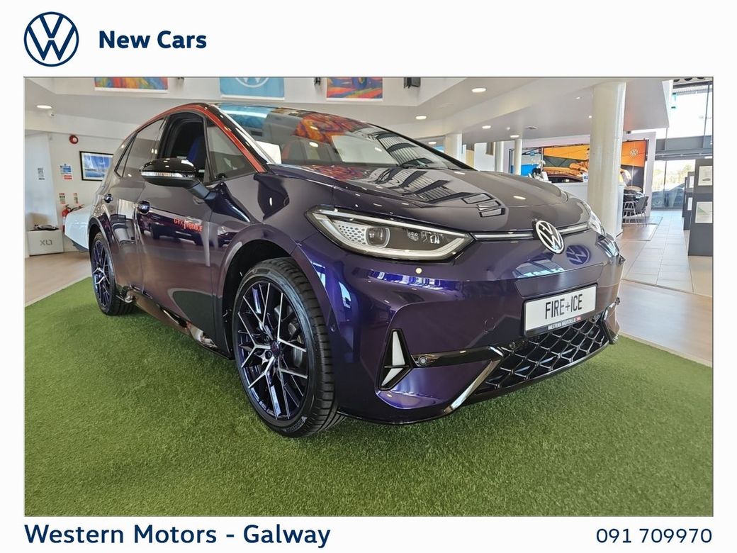 Image for 2026 Volkswagen ID.3 GTX Performance Plus 79 KW 326 Bhp "Fire & Ice", Available for Immediate Collection, Stunning Example, High Performance EV, Best In Class ! Stunning