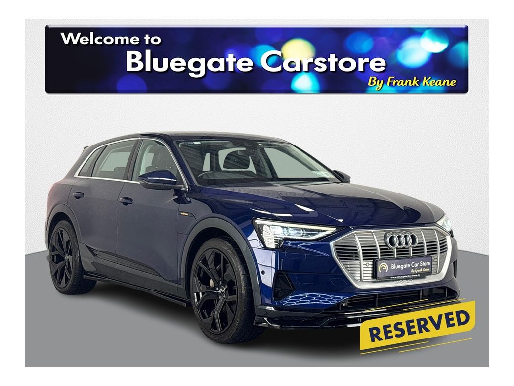 Image for 2022 Audi e-tron 50 QUATTRO WITH KIT**BLACK LEATHER INTERIOR**FRONT HEATED SEATS**TOUCH SCREEN MEDIA DISPLAY**APPLECARPLAY**REVERSE CAMERA**DRIVE SELECT MODES**ELECTRIC TAILGATE**MULTIFUNCTIONAL STEERING WHEEL**