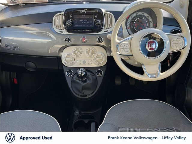 Image for 2018 Fiat 500 LOUNGE 1.2 69BHP 