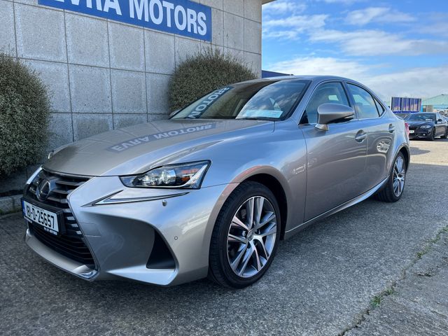 Image for 2018 Lexus IS 300h LUXURY AUTOMATIC HYBRID 2.5 PETROL //FULL LEATHER ELECTRIC HEATED AND COOLED SEATS//REVERSE CAMERA//SAT NAV//ADAPTIVE CRUISE CONTROL//FULL LEXUS HISTORY//