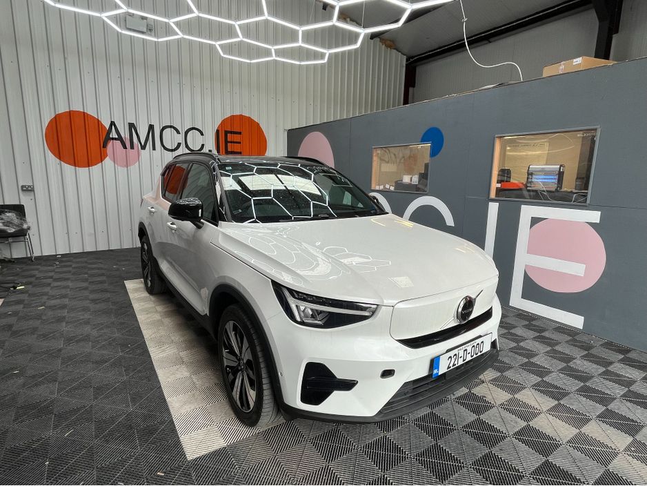 Image for 2022 Volvo XC40 €26950 2022 VOLVO XC40 RECHARGE SINGLE MOTOR AUTOMATIC / CRUISE CONTROL / 360° CAMERA / ELECTRIC MEMORY & HEATED SEATS / HEATED STEERING WHEEL / PANORAMIC SUNROOF AND MORE