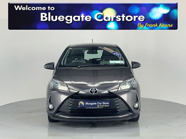Image for 2018 Toyota Yaris 1.0 LUNA 4DR**SEMI DIGITAL DASH**MULTIFUNCTIONAL STEERING WHEEL**AIR CONDITIONING**CLOTH INTERIOR**TOUCH SCREEN MEDIA DISPLAY**REVERSE CAMERA**FINANCE AVAILABLE**