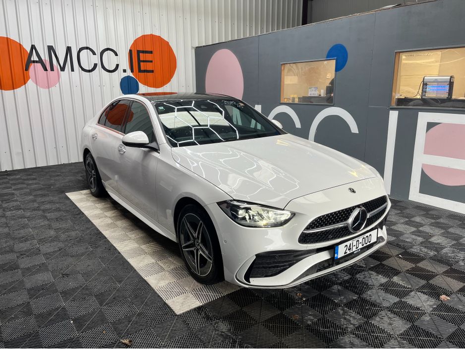 Image for 2024 Mercedes-Benz C Class €51950 2024 MERCEDES-BENZ C350E SP 2.0 AUTOMATIC / CRUISE CONTROL / ELECRIC MEMORY & HEATED SEATS / 360° CAMERA / PADDLE SHIFTERS / AMBIENT LIGHTS / APPLE CARPLAY / PANORAMIC SUNROOF