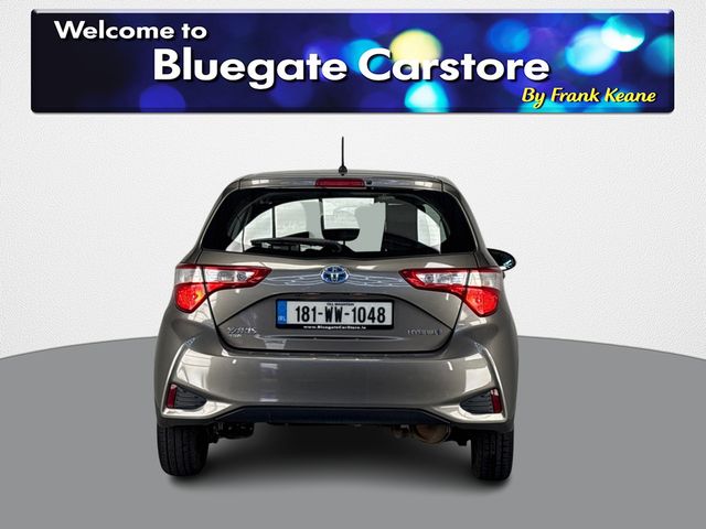 Image for 2018 Toyota Yaris HY HYBRID LUNA 4DR AUTO**MULTIFUNCTIONAL STEERING WHEEL**SEMI DIGITAL DASH**TOUCH SCREEN MEDIA DISPLAY**BLUETOOTH**REVERSE CAMERA**BLACK CLOTH INTERIOR**AIR CONDITIONING**FINANCE ARRANGED**