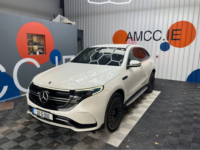 Image for 2021 Mercedes-Benz EQC €33950 2021 MERCEDES-BENZ EQC 400 4MATIC AMG LINE AUTOMATIC / CRUISE CONTROL / 360° CAMERA / ELECTRIC MEMORY & HEATED SEATS / PADDLE SHIFTERS / AMBIENT LIGHTS / APPLE CARPLAY AND MORE