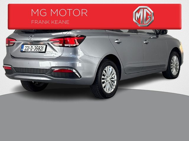 Image for 2022 MG 5 EXCLUSIVE 156PS 5DR AUTO **FULL BLACK LEATHER INTERIOR**TOUCHSCREEN INFOTAINMENT SYSTEM**DRIVE MODES**FRONT HEATED SEATS**LANE ASSIST**REVERSE CAMERA**ANDROID AUTO**APPLE CARPLAY**p
