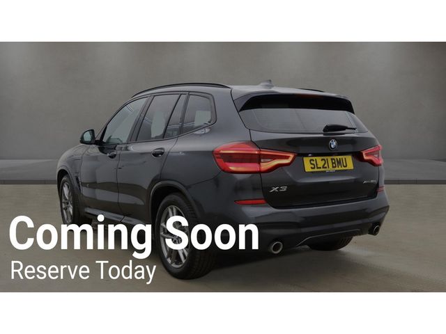 Image for 2021 BMW X3 30E M SPORT (OYSTER LEATHER) X-DRIVE AUTOMATIC **ONE OWNER / APPLE CARPLAY / COMFORT ACCESS / ELECTRIC BOOTLID / HEATED STEERING WHEEL / SAT NAV / REVERSE CAMERA / WIRELESS PHONE CHARGING**