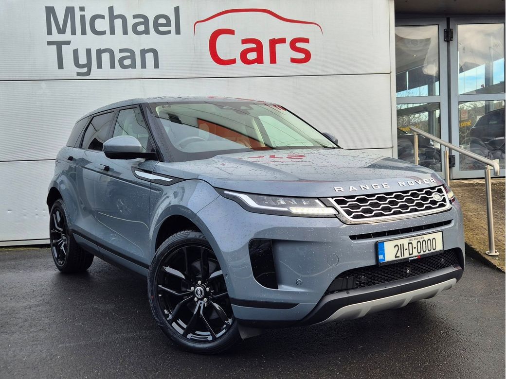 Image for 2021 Land Rover Range Rover Evoque S P300e, 20” Gloss Black Alloys, Privacy Glass, Light Grey Leather, Heated & Cooling Seats, 360 Camera, Parking Sensors, CarPlay/Android Auto 