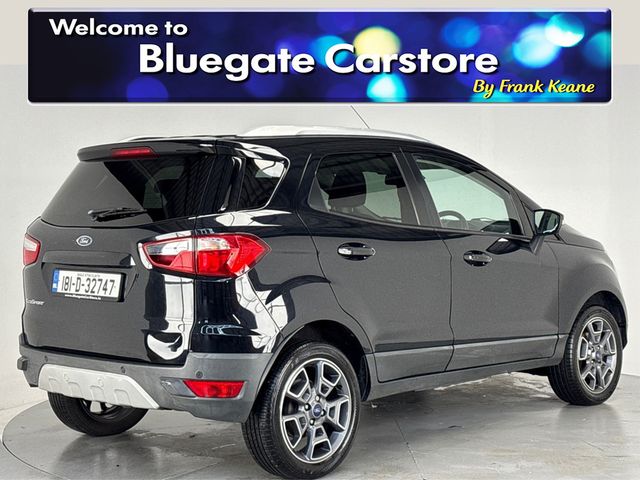 Image for 2018 Ford Ecosport TITANIUM 1.5 TDCI 95PS**MULTIFUNCTIONAL STEERING WHEEL**HALF LEATHER INTERIOR**AIR CONDITIONING**PARKING SENSORS**KEYLESS START**BLUETOOTH**FINANCE AVAILABLE**