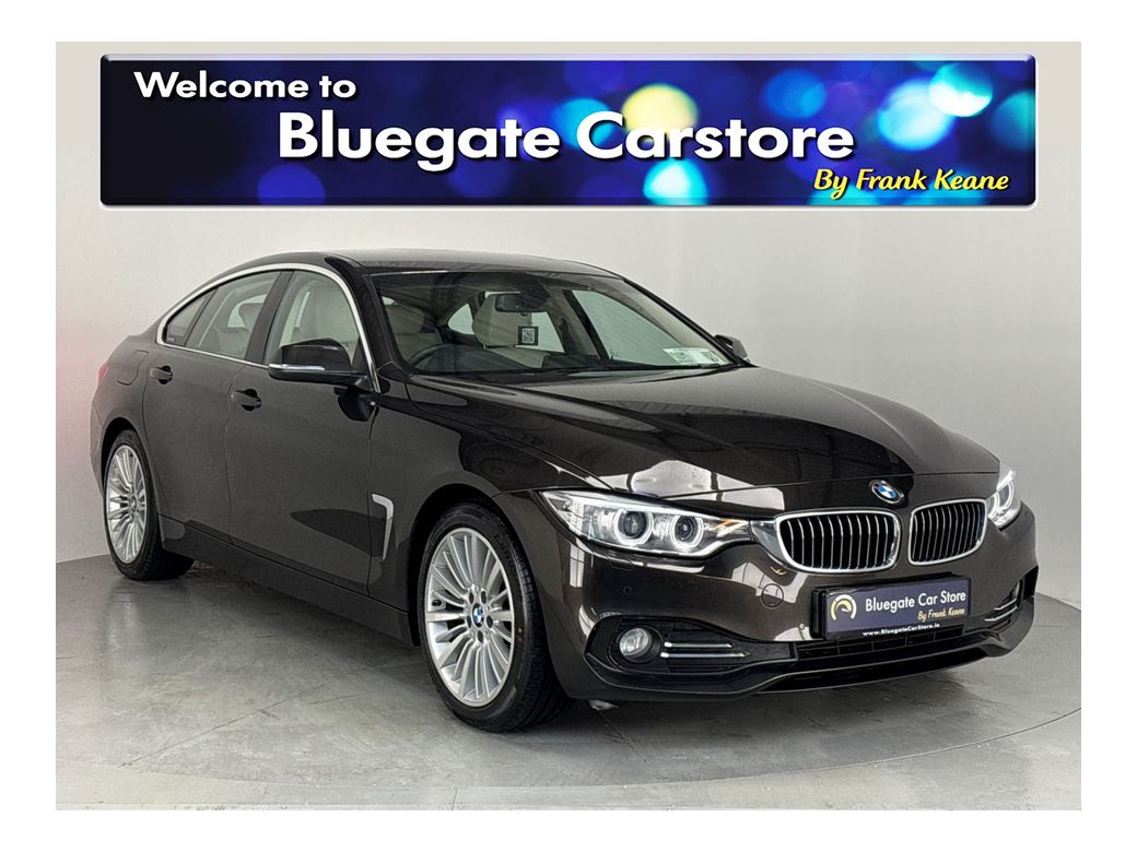 Image for 2016 BMW 4 Series 420D LUXURY4 DR AUTO**MULTIFUNCTIONAL STEERING WHEEL**FRONT HEATED SEATS**CREAM LEATHER INTERIOR**PARKING SENSORS**BLUETOOTH**KEYLESS START**FINANCE AVAILABLE**