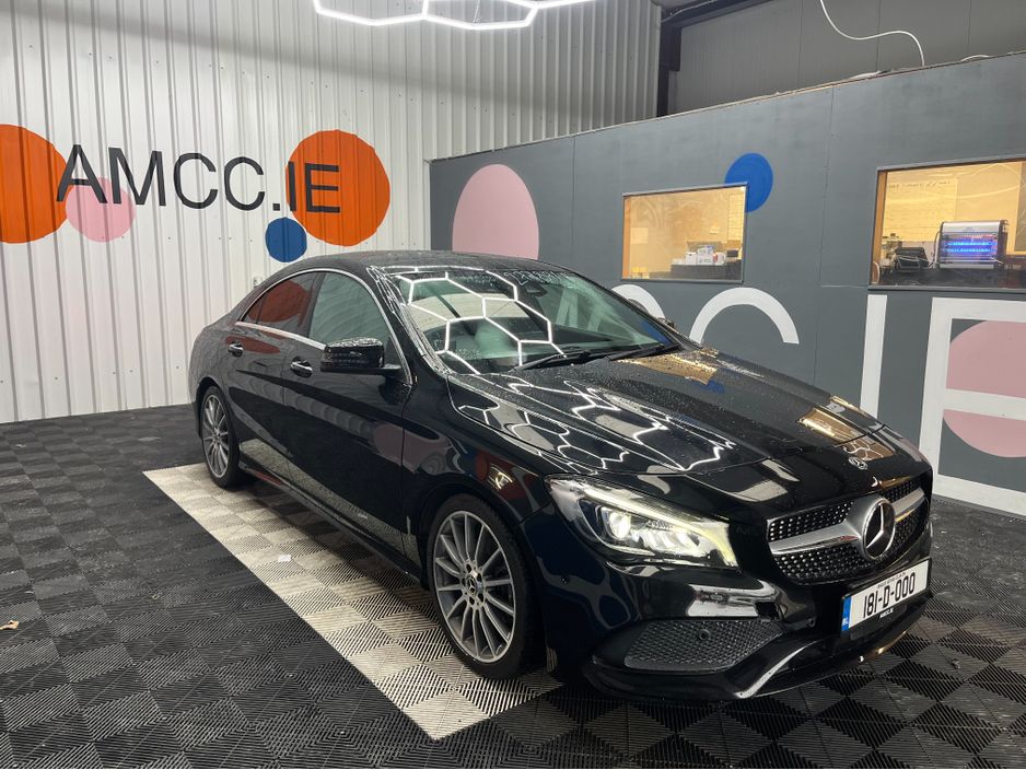 Image for 2018 Mercedes-Benz CLA Class €21950! 2018 MERCEDES-BENZ CLA180 AMG STYLE 1.6 AUTOMATIC / CRUISE CONTROL / REVERSE CAMERA / ELECTRIC MEMORY & HEATED SEATS / PADDLE SHIFTERS / PANORAMIC SUNROOF