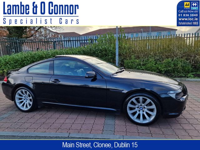 Image for 2007 BMW 6 Series 630I SPORT COUPE * PAN ROOF * SPORTS HEATED SEATS * BEST AVAILABLE *