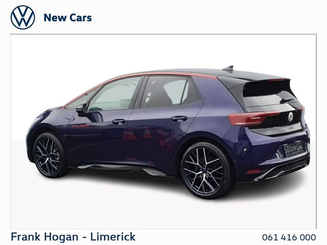 Image for 2026 Volkswagen ID.3 (DEMO) ID.3 GTX FIRE+ICE 79 kWh (326 BHP) 1 speed Automatic