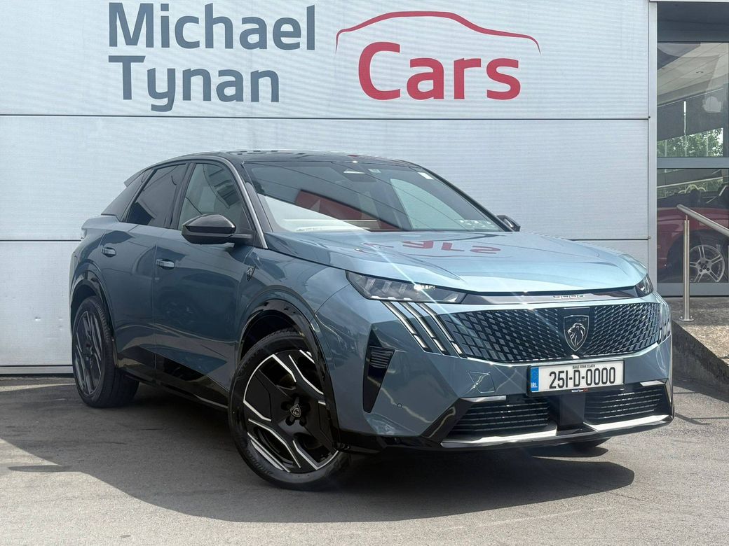 Image for 2025 Peugeot 3008 GT Line 73kwh Auto (210bhp) Tinted Glass, 20" Alloys, Camera, CarPlay, 1/2 Leather - First Registered January 2025 - Trade in Price €34, 999