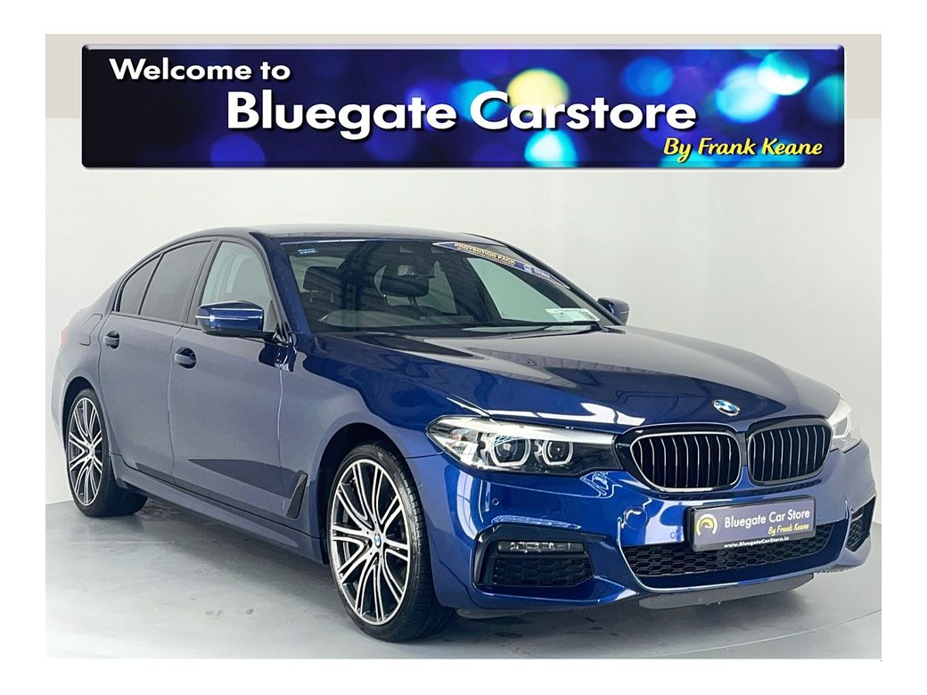 Image for 2019 BMW 5 Series E G30 M SPORT AUTO**HARMON/KARDON SOUND SYSTEM**FULL BLACK LEATHER INTERIOR**HEATED SEATS**FRONT & REAR PARKING SENSORS**CRUISE CONTROL**DIGITAL CLIMATE CONTROL**HISTORY CHECKED**FINANCE ARRANGED**
