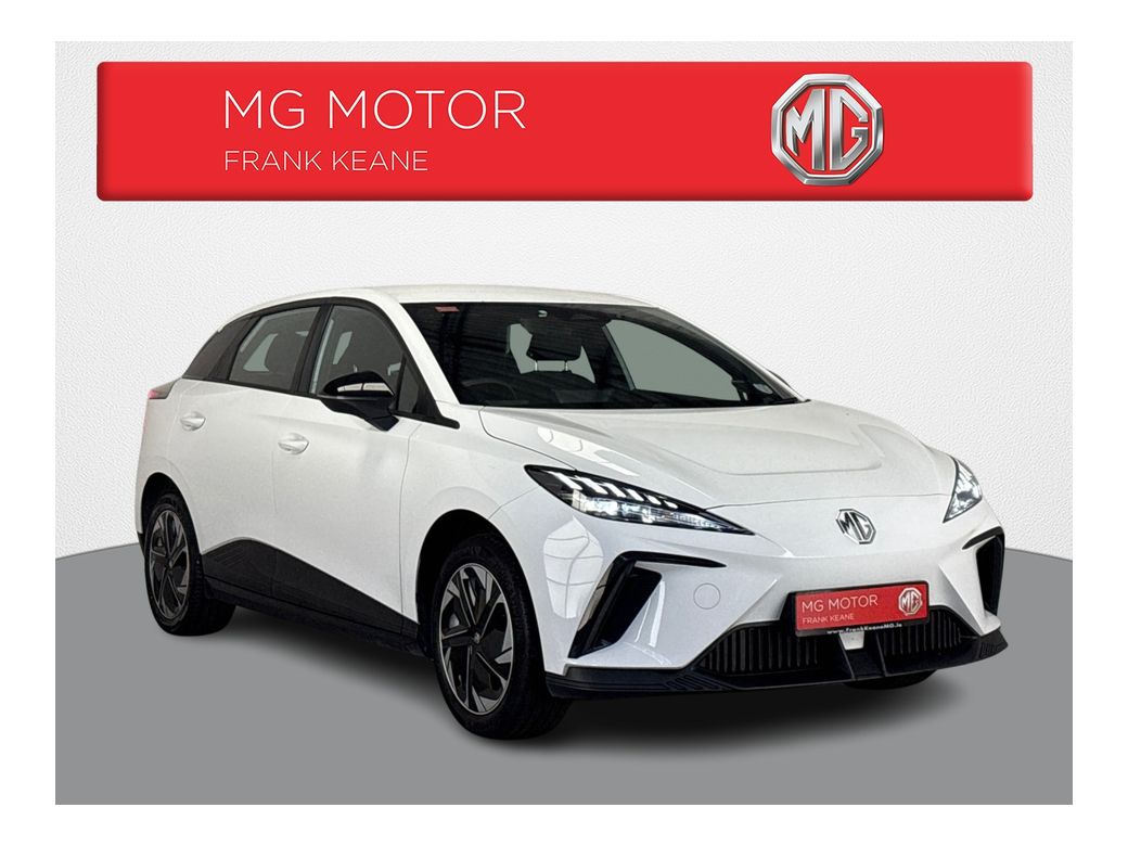 Image for 2024 MG 4 ELECTRIC LR - EXCITE 64KWH**5DR AUTO **FULL BLACK CLOTH INTERIOR**KEYLESS IGNITION**ANDROID AUTO**APPLE CARPLAY**TOUCHSCREEN INFOTAINMENT**DIGITAL DASHBOARD**REVERSE SENSORS**ELECTRONIC HANDBRAKE**