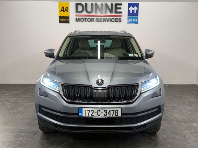Image for 2017 Skoda Kodiaq **DSG **APPLE CAR PLAY/ANDROID AUTO **MULTI FUNCTION STEERING WHEEL **DUAL DIGITAL CLIMATE CONTROL **19'' BRUSHED SILVER WHEELS **REVERSING CAMERA WITH MULTIPLE VIEWS **FRONT AND REAR PARKING SENSORS