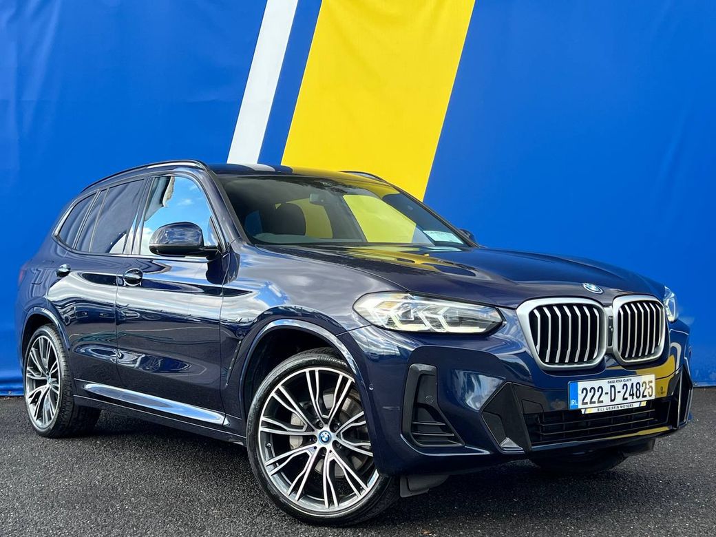Image for 2022 BMW X3 XDRIVE30E M-SPORT 2.0 HYBRID // FULL SERVICE HISTORY // 21" INDIVIDUAL ALLOYS // 360 SURROUND VISUAL PARKING AID