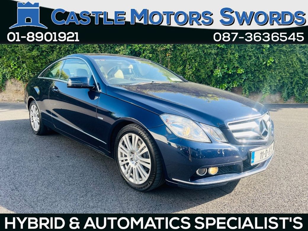 Image for 2011 Mercedes-Benz E Class CDI BLUE EFFICIENCY ELEGANCE COUPE