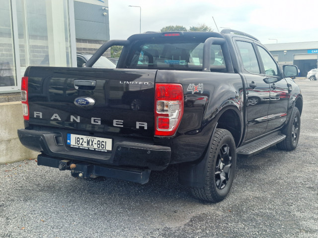 Image for 2018 Ford Ranger D/cab Limited 2.2tdci 160PS 4D