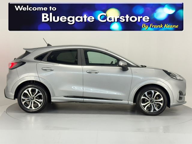 Image for 2022 Ford Puma ST-LINEDIGITAL DASH**MULTIFUNCTIONAL STEERING WHEEL**BLUETOOTH**TOUCH SCREEN MEDIA DISPLAY**SATNAV**PARKING SENSORS**CLOTH INTERIOR**AIR CONDITIONING**KEYLESS START**