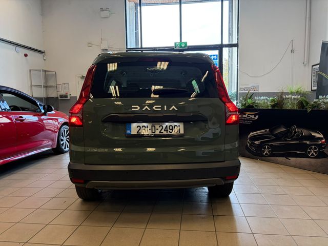 Image for 2023 Dacia Jogger Expression TCE 110 NBI 5DR 7 Seater MANUAL. NCT&TAX, Alloy Wheels, 2 Keys, Reverse Camera, MFSW, Cruise Control, Air Conditioning, Hands Free, Folding Seats, Parking Sensors, USB, and more. 