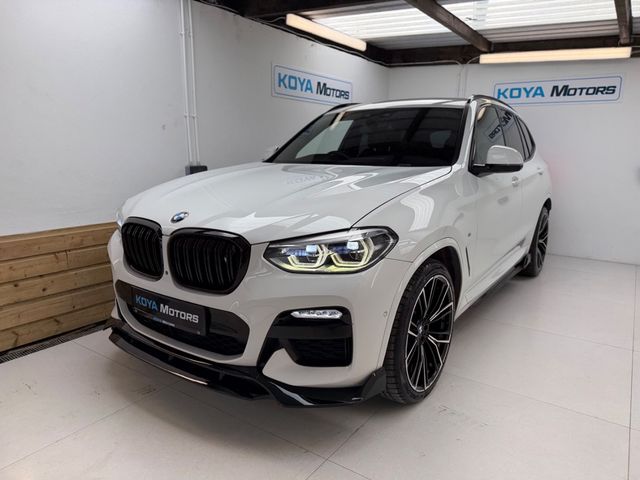 Image for 2019 BMW X3 XDRIVE20D MSPORT PRO M-PERFORMANCE DIESEL AUTOMATIC // ALPINE WHITE // HEADUP DISPLAY // LAZER MATRIX LIGHTS // HEATED SEATS // UPGRADED X3M WHEEL PACKAGE // PRIVACY PACK // 360* SURROUND CAMERA