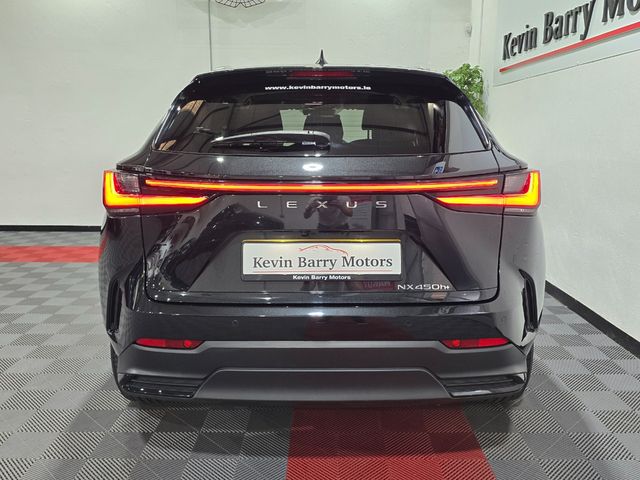 Image for 2023 Lexus NX 450H+ PHEV (PREMIUM PACK) 4WD AUTOMATIC **ONE OWNER / ADAPTIVE CRUISE CONTROL / BLIND SPOT ASSIST / FULL BLACK LEATHER / HEATED FRONT SEATS / SAT NAV / REVERSE CAMERA / WIRELESS PHONE CHARGING**