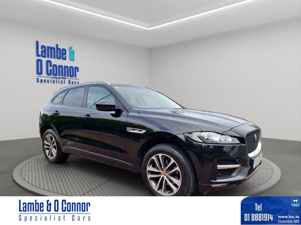 Image for 2016 Jaguar F-Pace 2.0 D AWD R-SPORT AUTO * BLACK / 2 TONE R SPORT INTERIOR * HEATED SEATS * CRUISE CONTROL * BEST AVAILABLE * 
