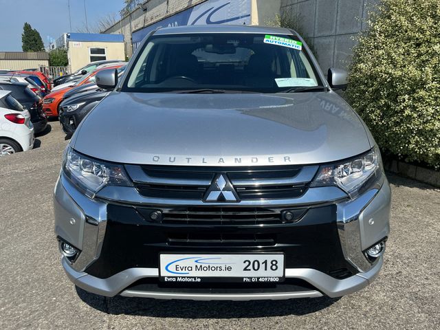 Image for 2018 Mitsubishi Outlander PHEV G LIMITED 4WD AUTOMATIC HYBRID 2.0 PETROL //HIGH SPEC//LOW MILES//HALF LEATHER HEATED SEATS//HEATED STEERING WHEEL//ADAPTIVE CRUISE CONTROL//KEYLESS ENTRY//